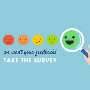 spectrum of smiley faces to show satisfaction